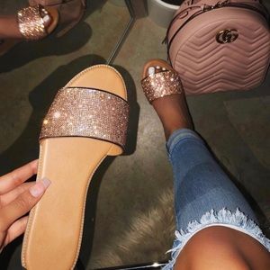 Rose Gold Sandals
